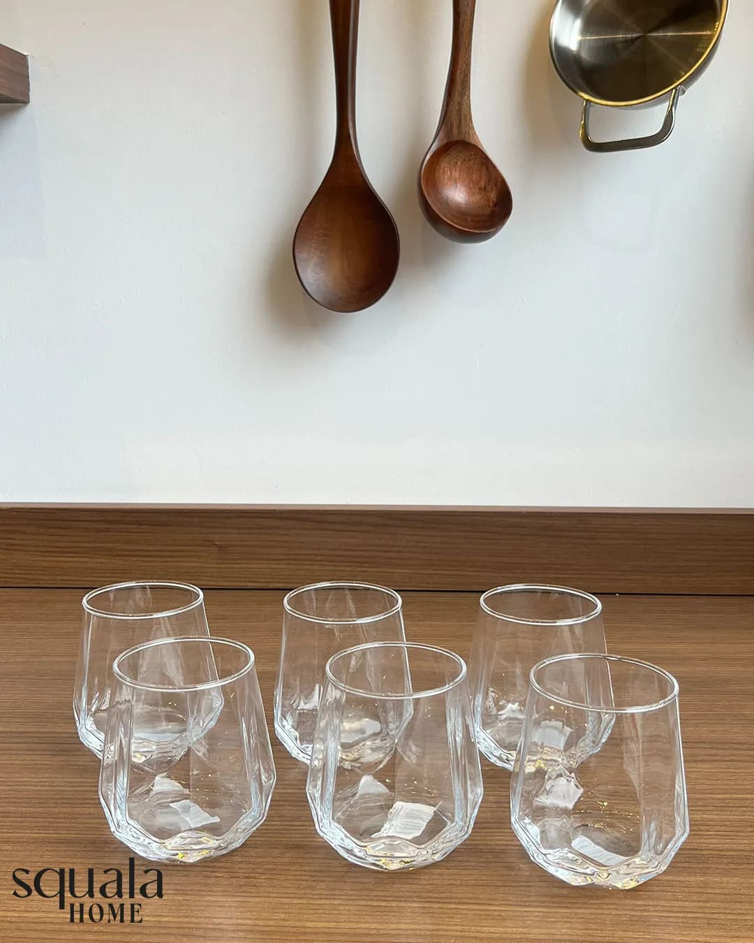 6'lı Kesme Su Bardağı 310ml 5163-2C