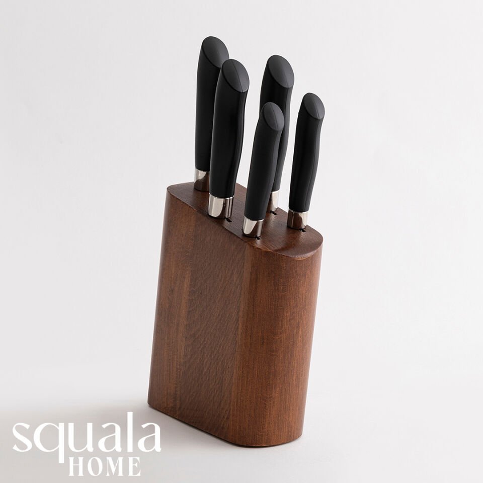 6 Parça Ahşap Bıçak Seti