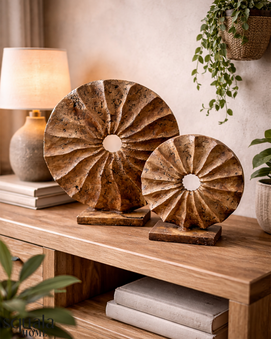 2'lü Traverten Biblo