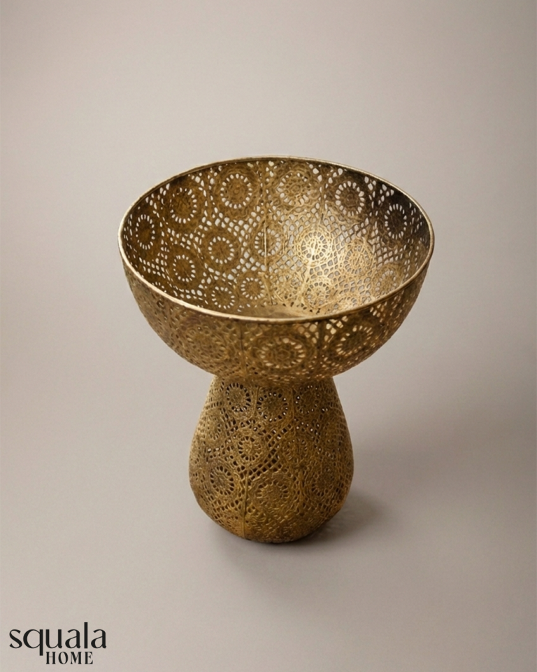 Metal Uzun Delikli Vazo Küçük Boy MG40