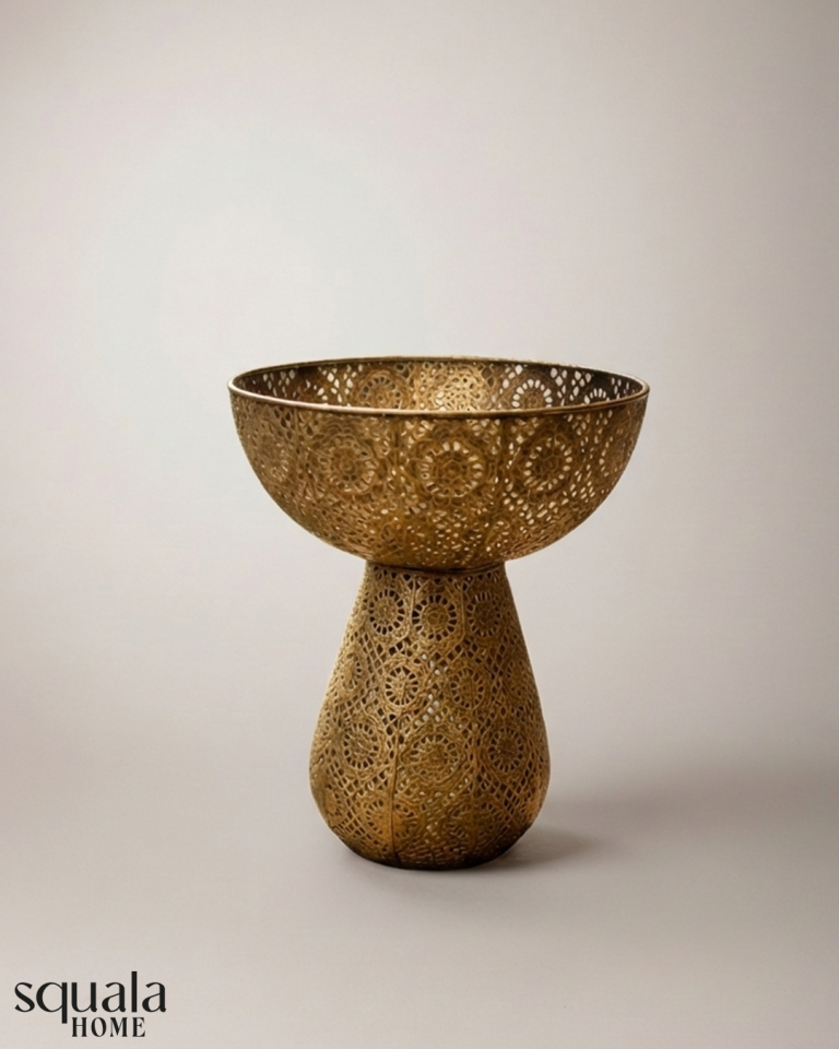 Metal Uzun Delikli Vazo Küçük Boy MG40