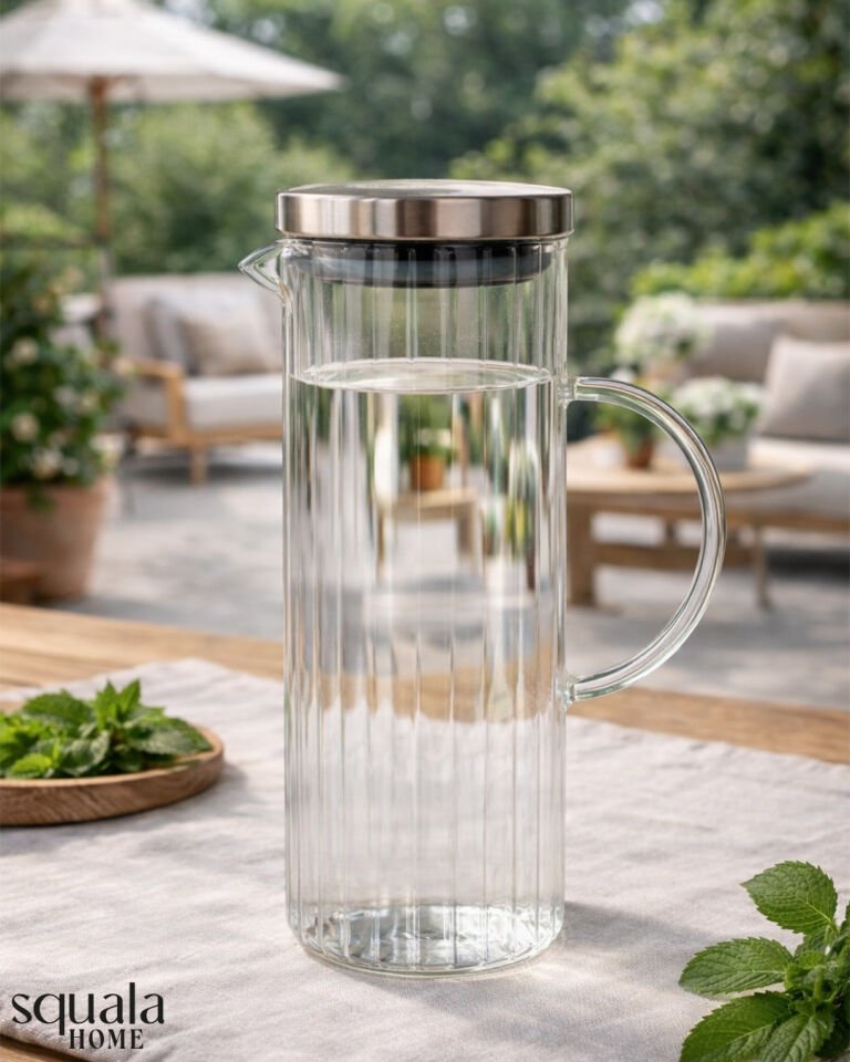 Metal Kapaklı Sürahi