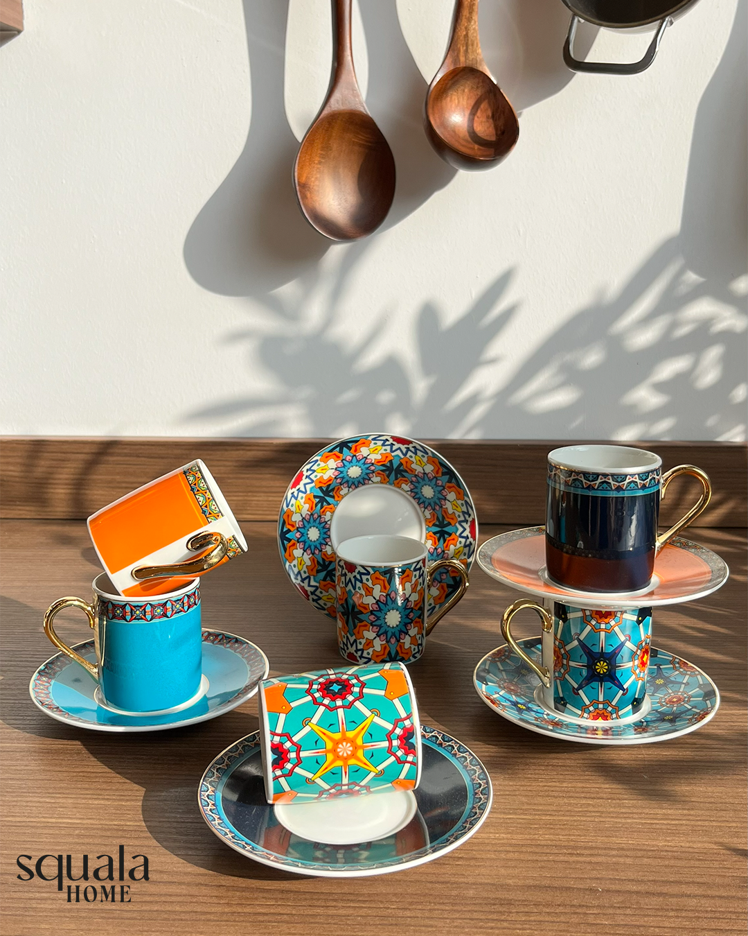 Eleganza 6 Kişilik Kahve Fincan Takımı