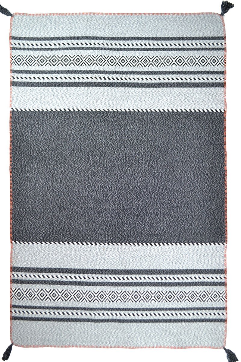 Gri Çizgili Molly Kilim 120x180 ML14
