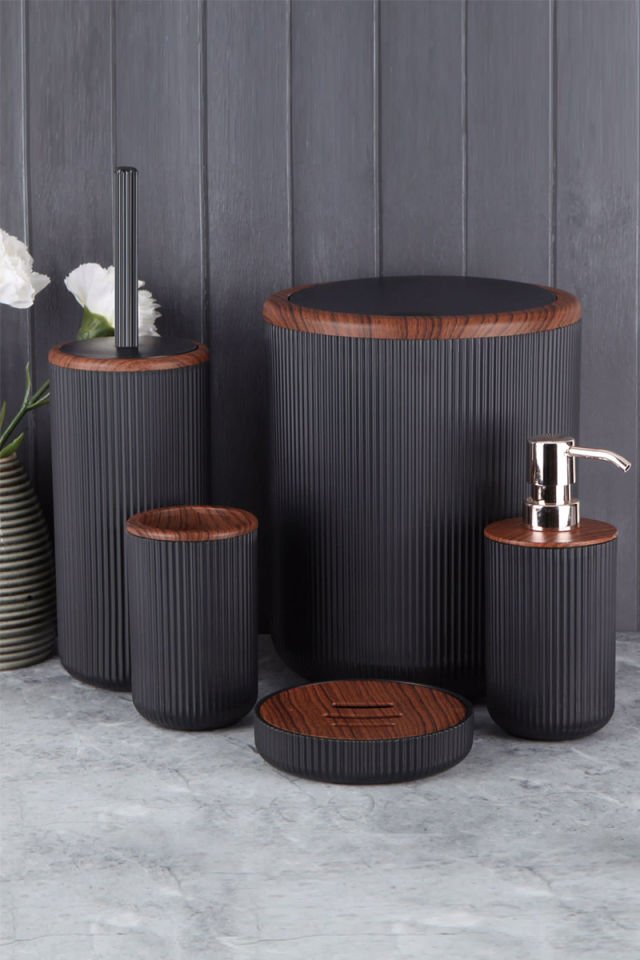 Wood 5'li Banyo Seti