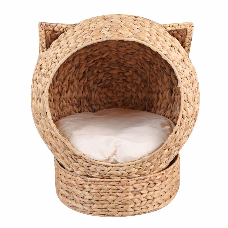 Kulaklı Kedi Sepeti - ÇAP: 34-45 CM H: 50 CM