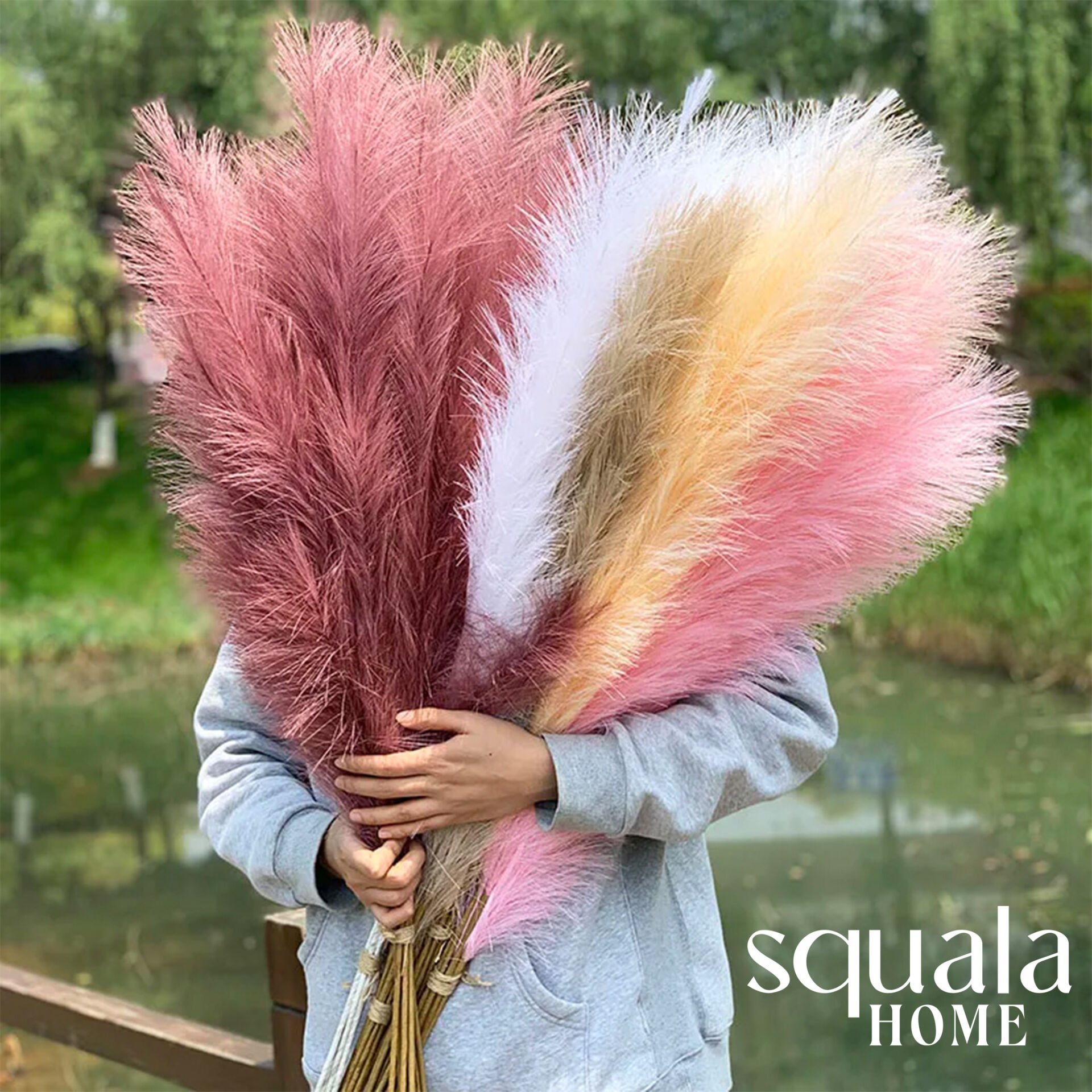 Yapay Pampas 110 Cm 15 Kafa