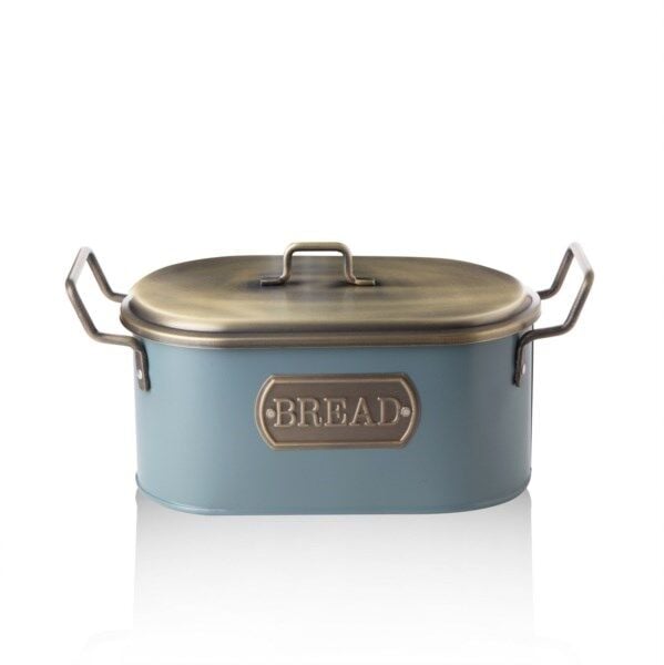 Kapaklı Ekmeklik Mavi 28 Cm