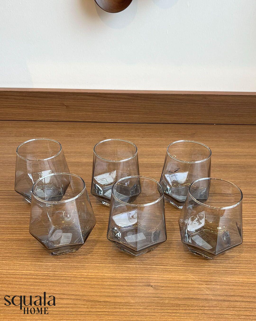 6'lı Füme Su Bardağı 310ml 5163-2