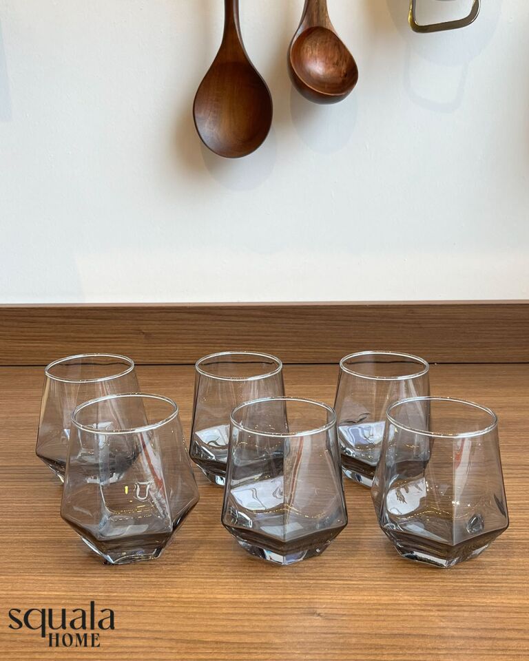 6'lı Füme Su Bardağı 310ml 5163-2