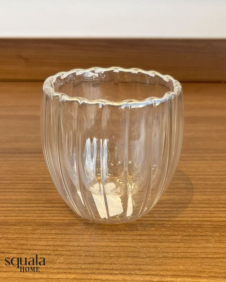 Desenli Çift Cidarlı Bardak 250ml