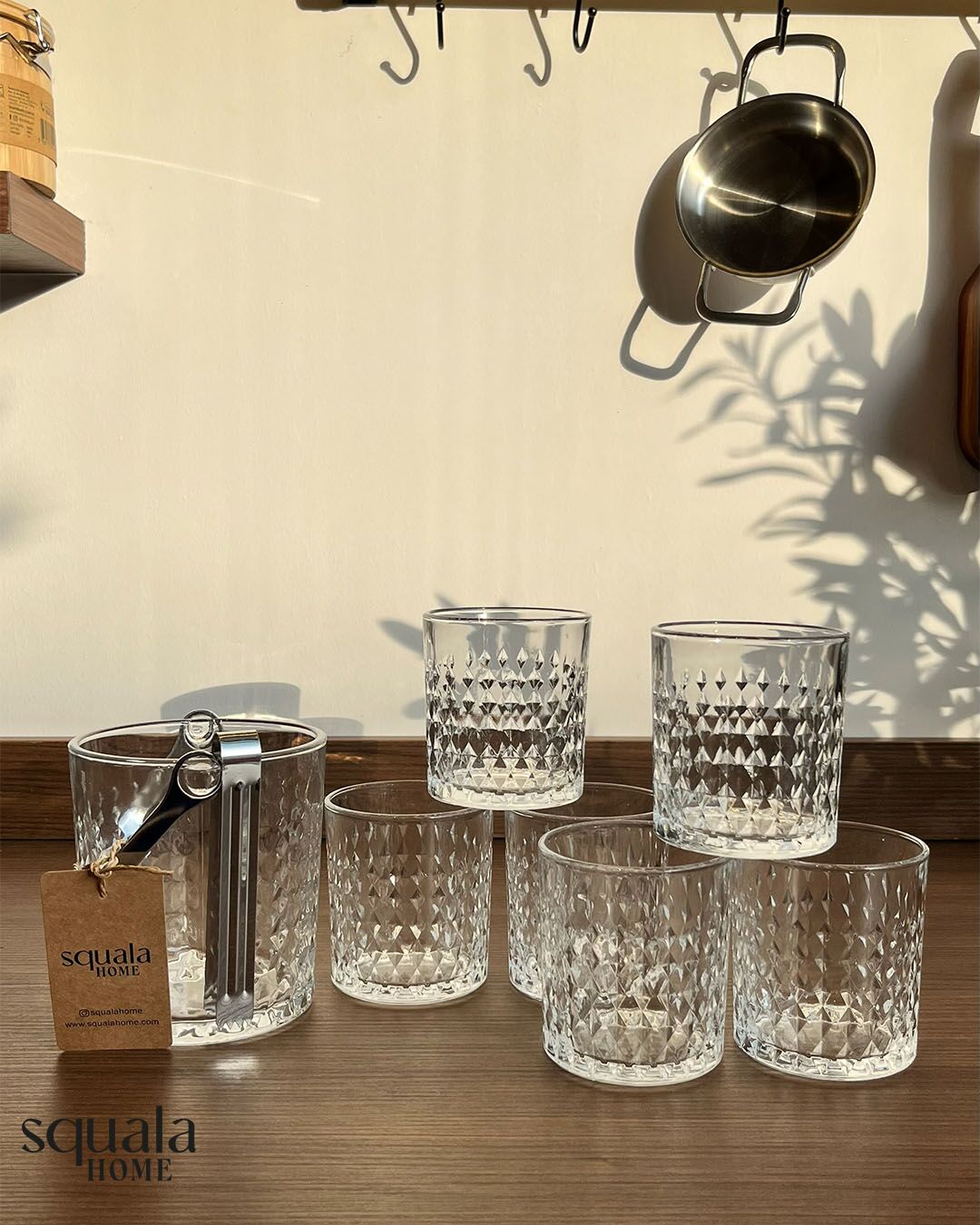 Buz Kovalı 6 Kişilik Bardak Seti