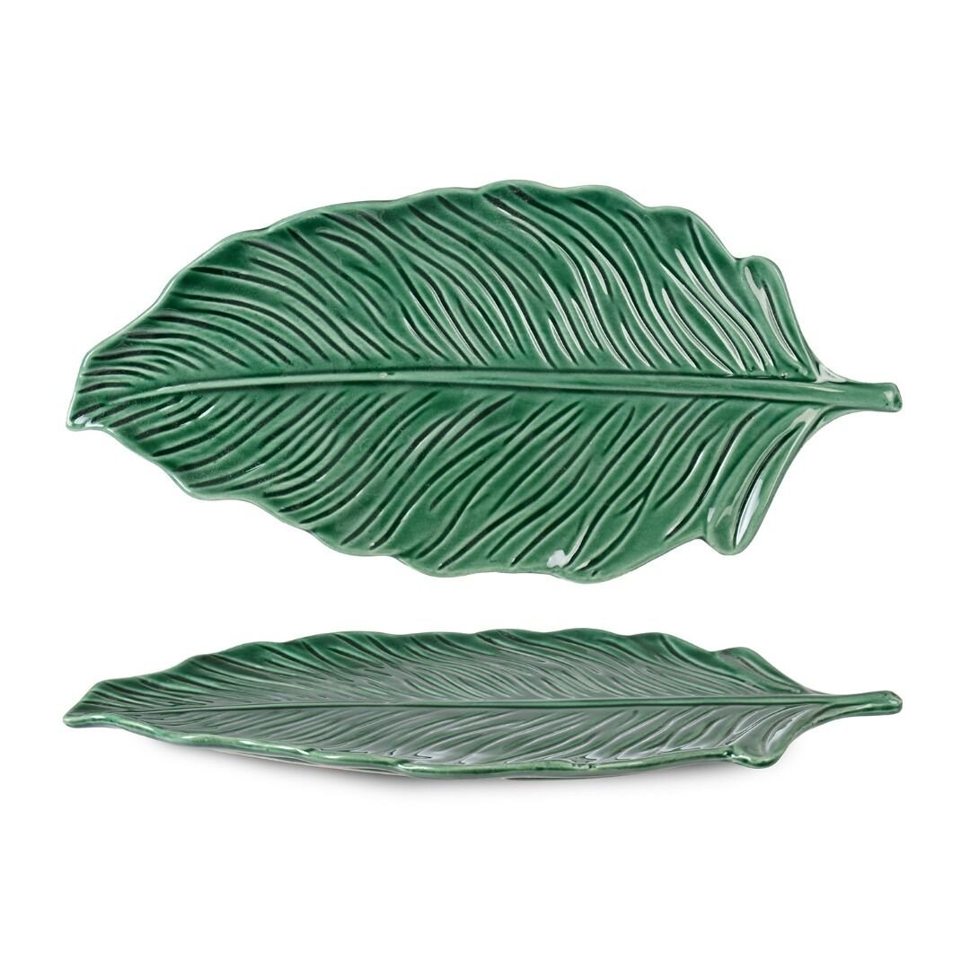 Seramik Dekoratif Büyük Boy Yaprak