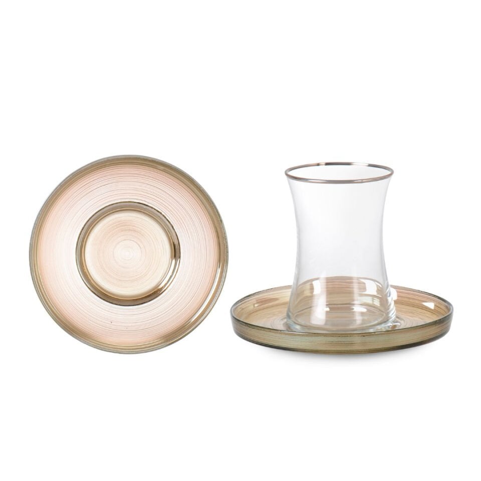 Ares Platin Serisi Çay Seti 6 Kişilik