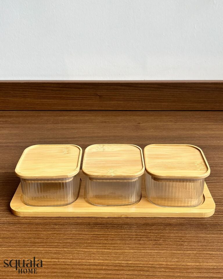 Bambu Tepsili 3'lü Kahvaltılık