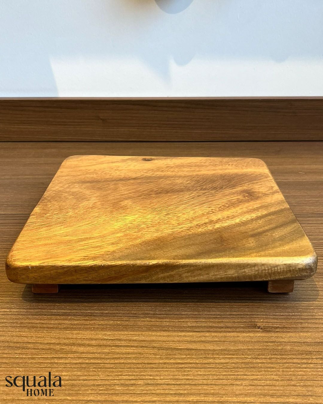 Akasya Ayaklı Dikdörtgen Sunumluk