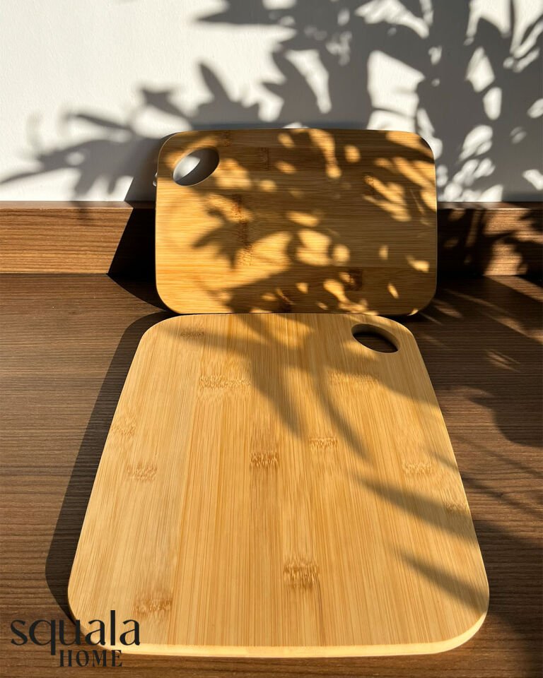 2'li Ahşap Kesme Tahtası Oval