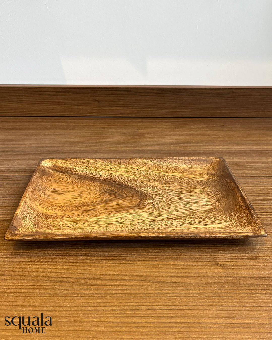 Akasya Dikdörtgen Tabak Büyük