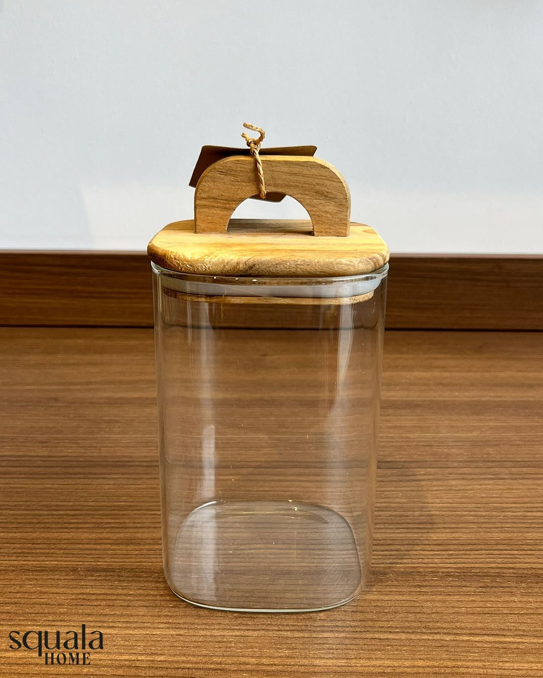 Akasya Kapaklı Cam Kavanoz Büyük Boy 1250ml