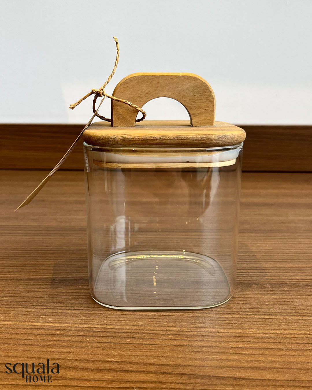 Akasya Kapaklı Cam Kavanoz Orta Boy 950ml