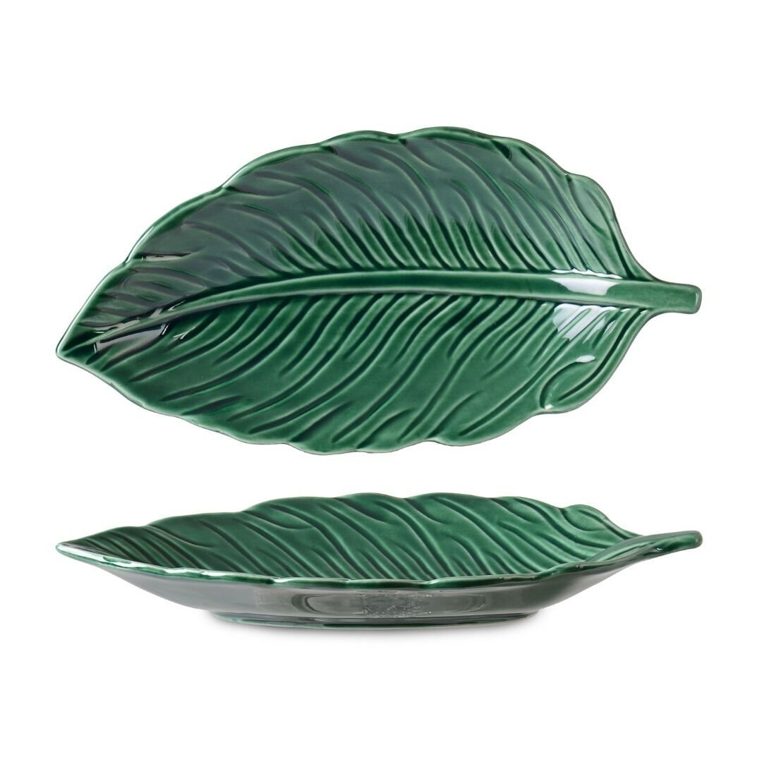 Seramik Dekoratif Derin Yaprak