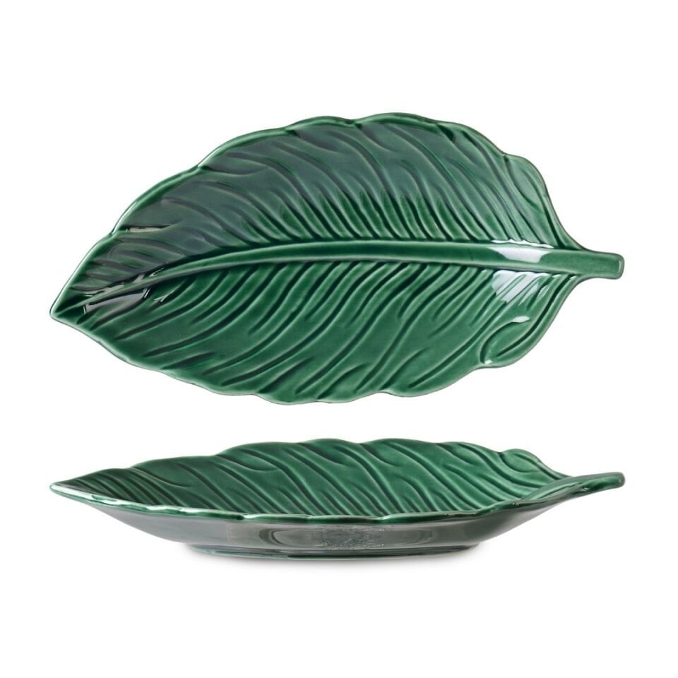 Seramik Dekoratif Derin Yaprak