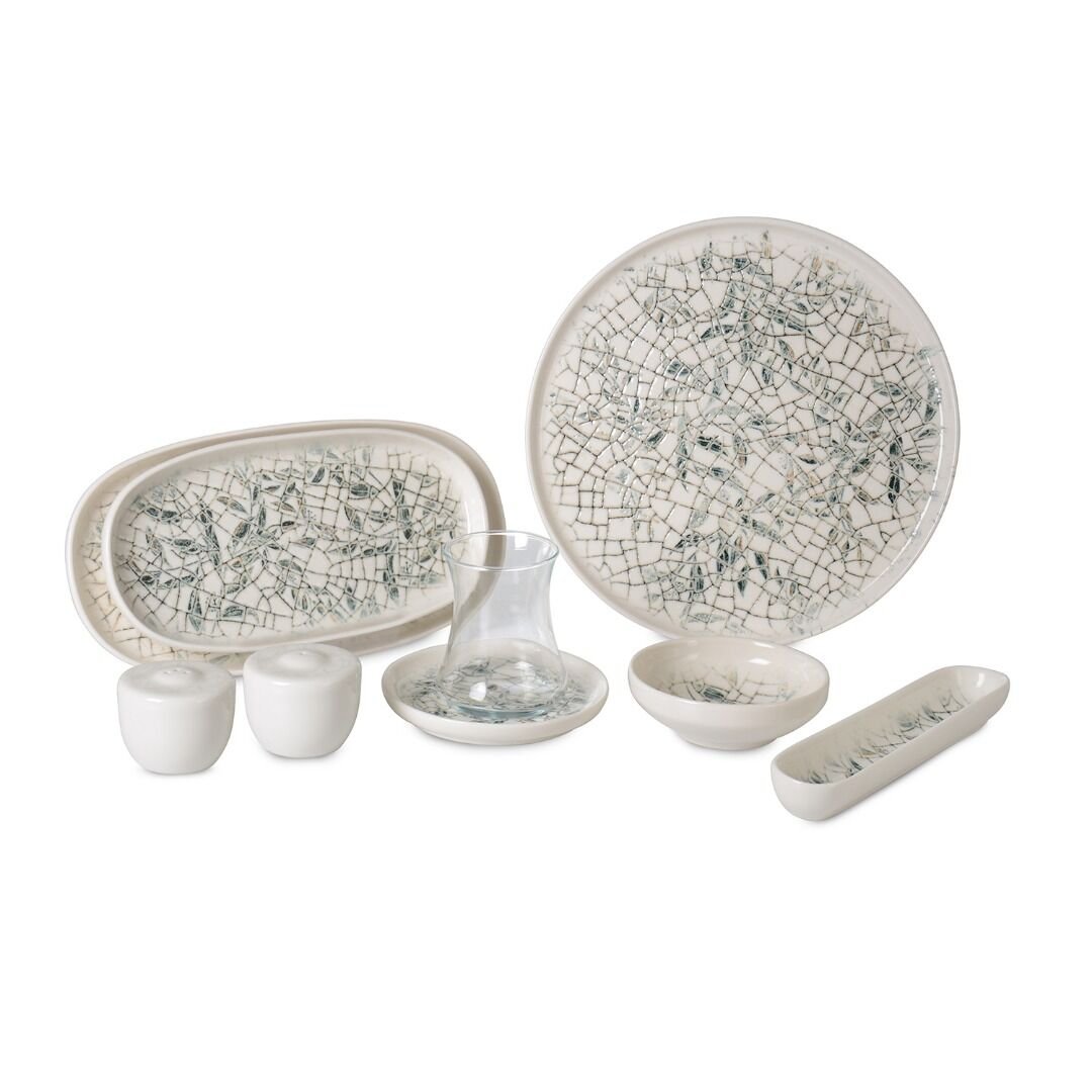 HALAS 31 Parça Kahvaltı Takımı 6 Kişilik