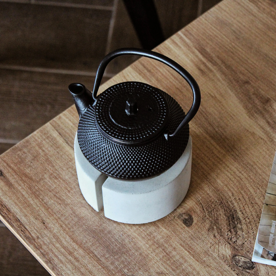 Siyah Döküm Demlik