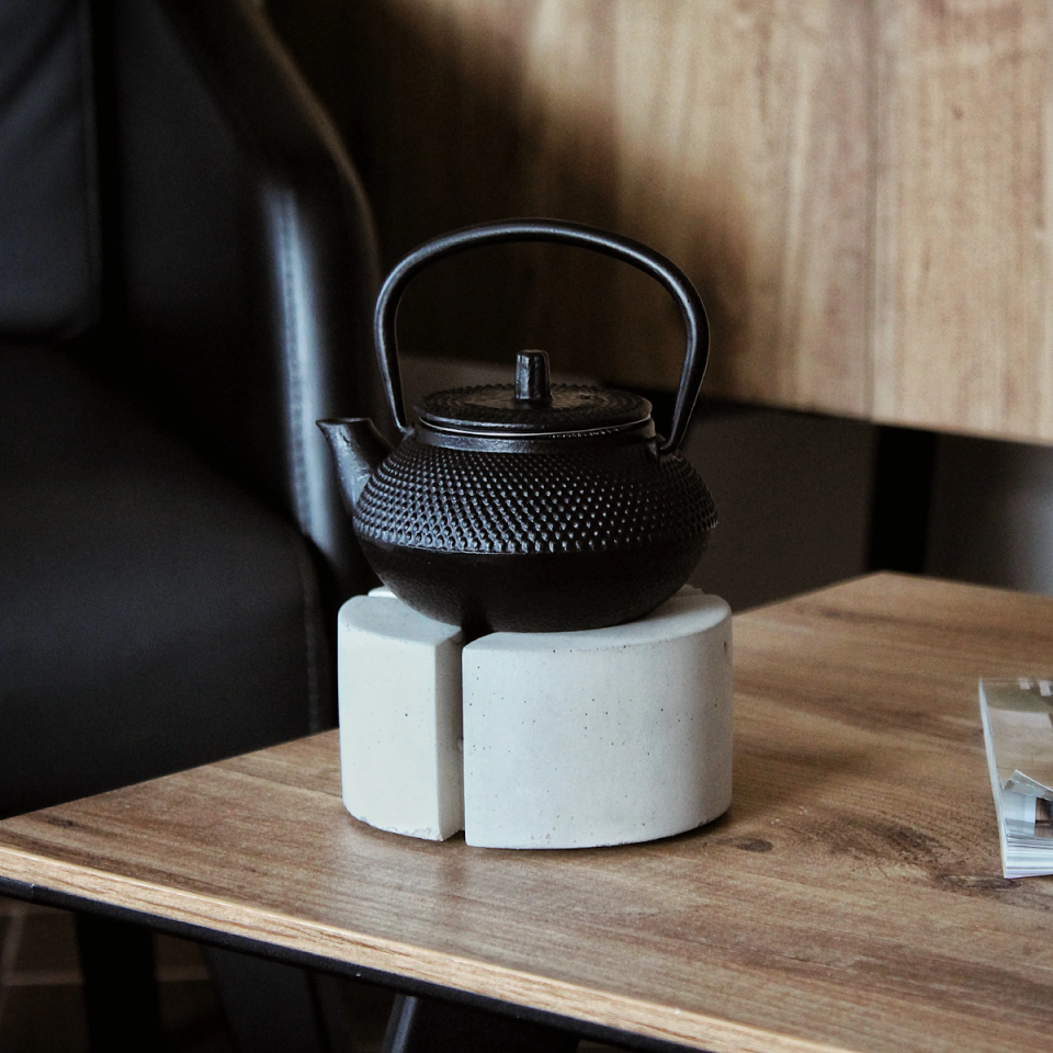 Siyah Döküm Demlik