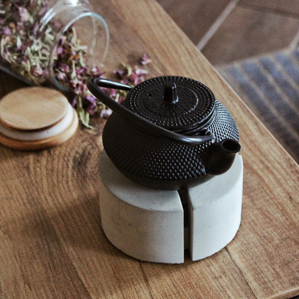 Siyah Döküm Demlik