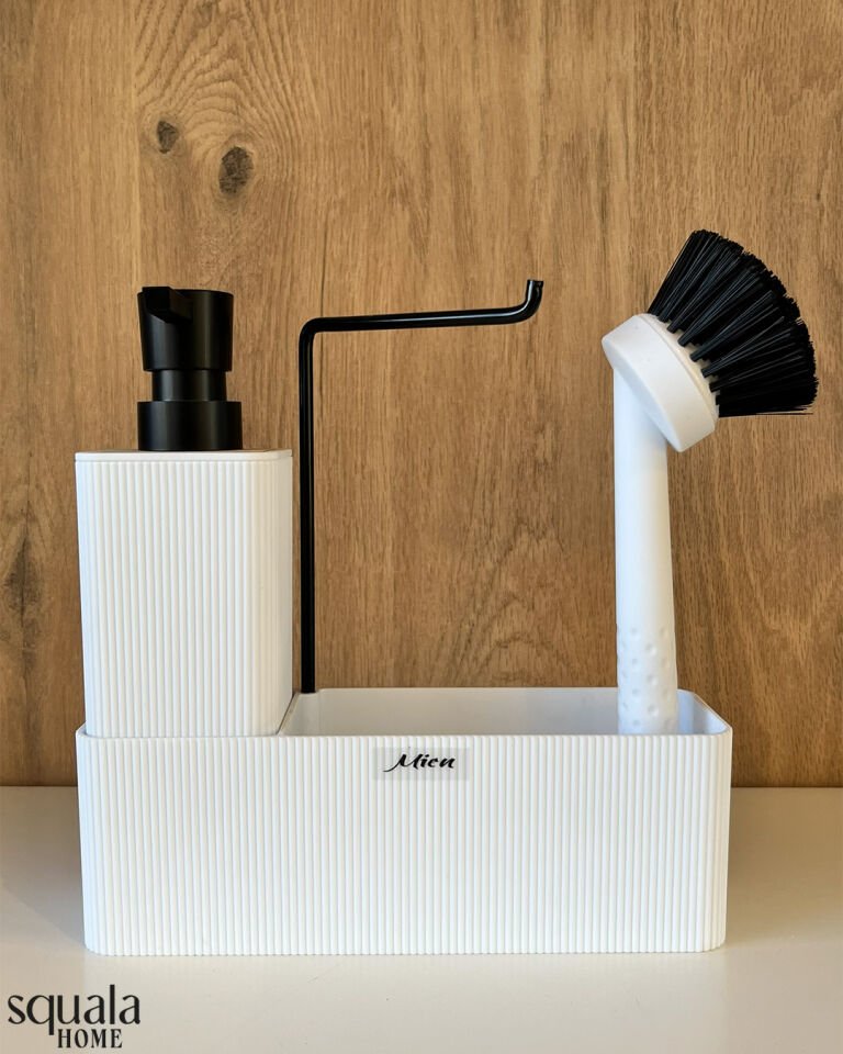 Stantlı Sıvı Sabunluk Kare